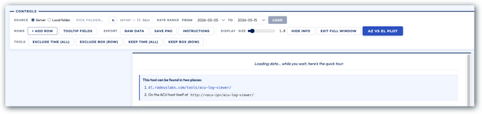 acu log viewer