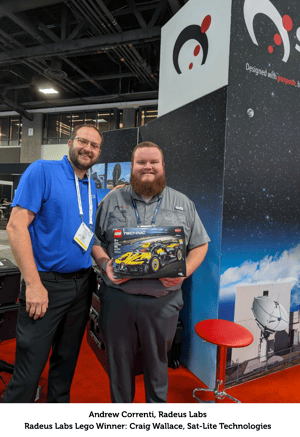 satshow 2026_radeus labs_lego winner