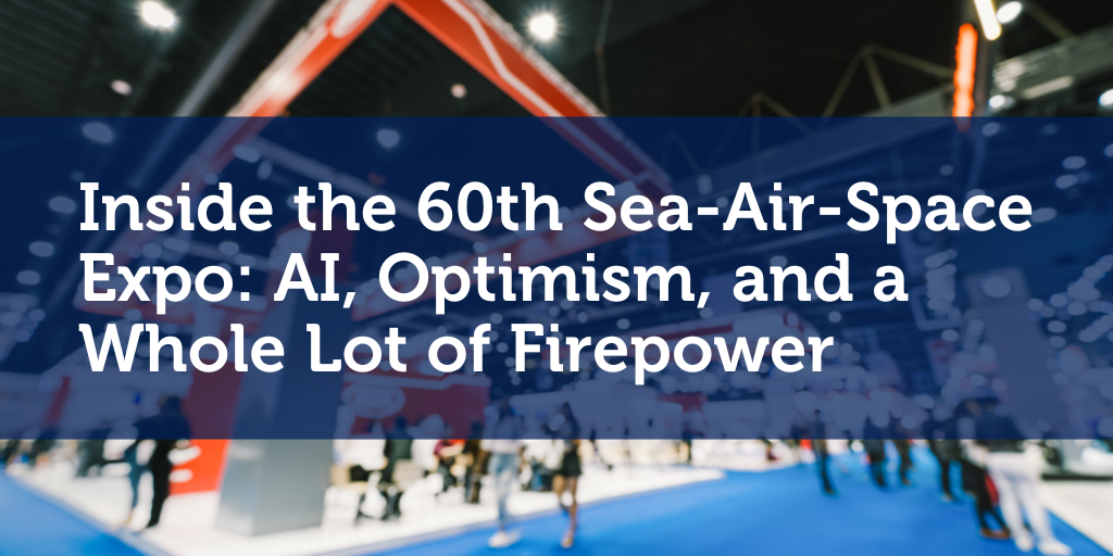 Inside the 60th Sea-Air-Space Expo: AI, Optimism, and a Whole Lot of Firepower